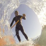 gopro embarquée en paddle