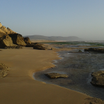 Spot de Moulay à marée basse