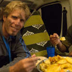 repas dans le camping car