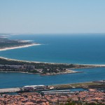 vue d'en haut du spot de Viana