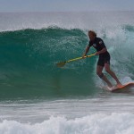 SUP dans les vagues